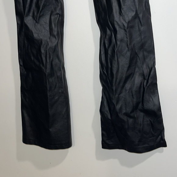 MOTEL faux leather flared pants - Picture 6 of 8